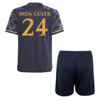 Real Madrid Arda Guler #24 Replica Away Minikit 2023-24 Short Sleeve (+ pants)
